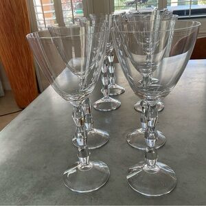 Lenox Carot Crystal Water Goblets